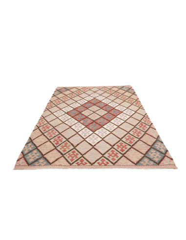 Hand Made Rug Kilim Afghanistan 167x244 Pink Be