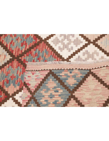 Hand Made Rug Kilim Afghanistan 167x244 Pink Be