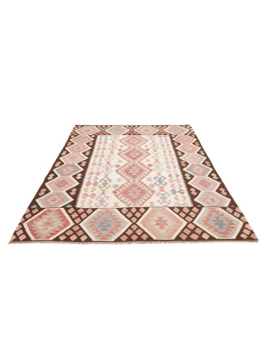 Hand Made Rug Kilim Afghanistan 170x242 Cream W
