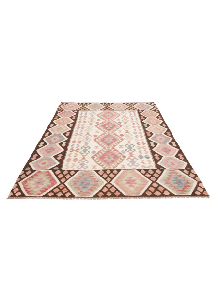 Hand Made Rug Kilim Afghanistan 170x242 Cream W