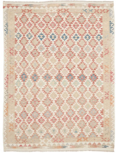 Hand Made Rug Kilim Afghanistan 183x245 Beige T