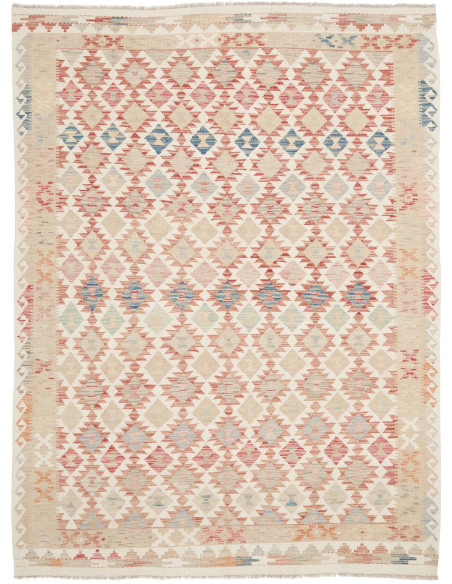 Hand Made Rug Kilim Afghanistan 183x245 Beige T