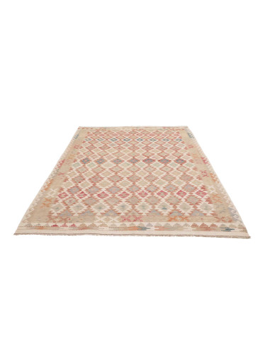 Hand Made Rug Kilim Afghanistan 183x245 Beige T