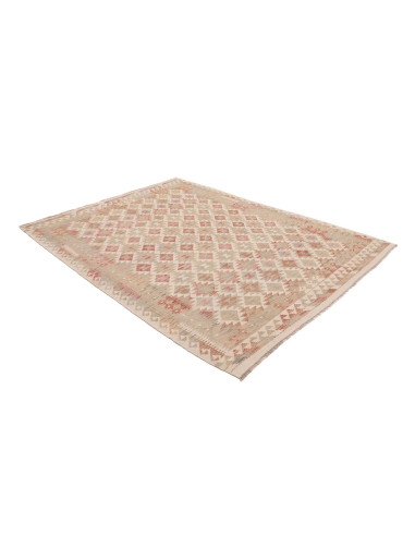 Hand Made Rug Kilim Afghanistan 182x242 Beige R