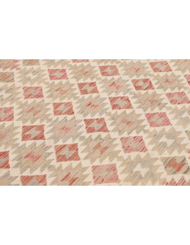 Hand Made Rug Kilim Afghanistan 182x242 Beige R