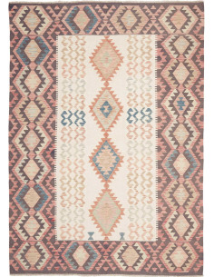 Hand Made Rug Kilim Afghanistan 177x243 Beige B