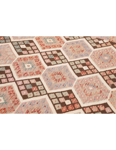 Hand Made Rug Kilim Afghanistan 174x248 Rose Be