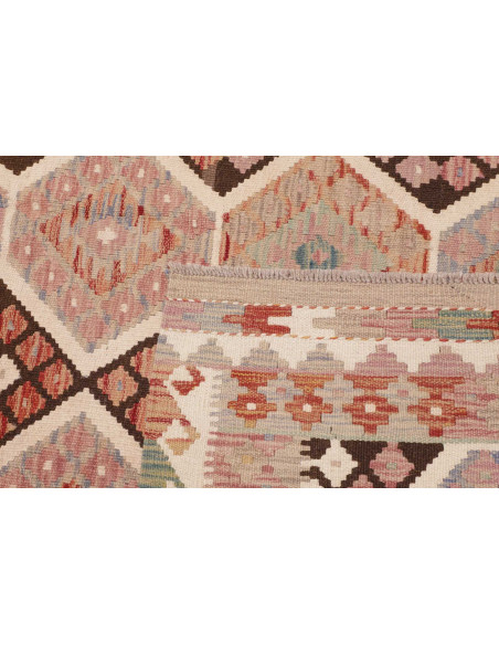Hand Made Rug Kilim Afghanistan 174x248 Rose Be