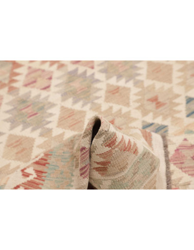 Hand Made Rug Kilim Afghanistan 182x249 Beige T