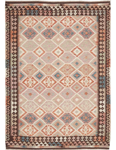Hand Made Rug Kilim Afghanistan 172x242 Beige P