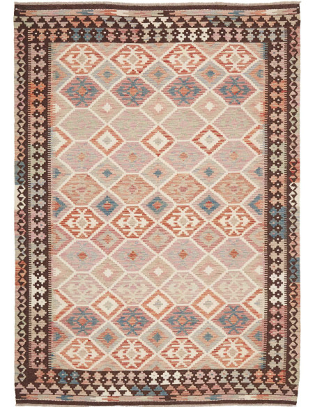 Hand Made Rug Kilim Afghanistan 172x242 Beige P