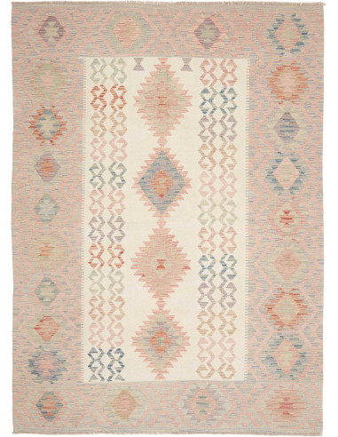 Hand Made Rug Kilim Afghanistan 172x240 Pink Bl
