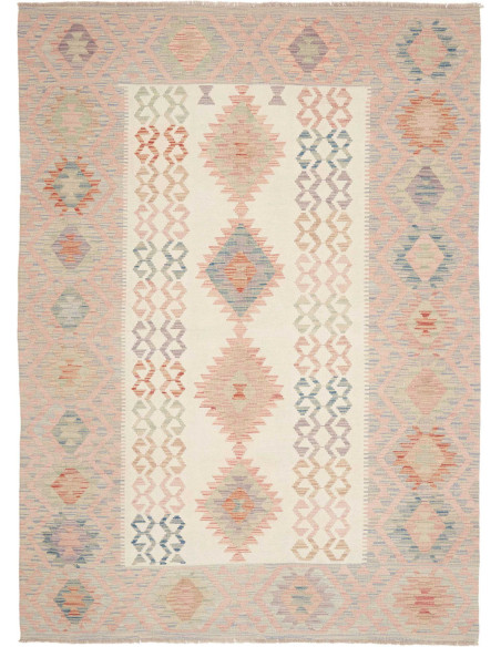 Hand Made Rug Kilim Afghanistan 172x240 Pink Bl