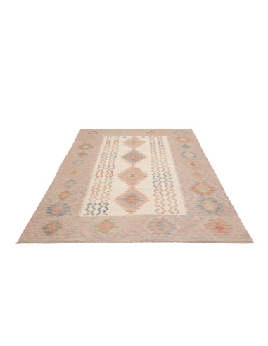 Hand Made Rug Kilim Afghanistan 172x240 Pink Bl