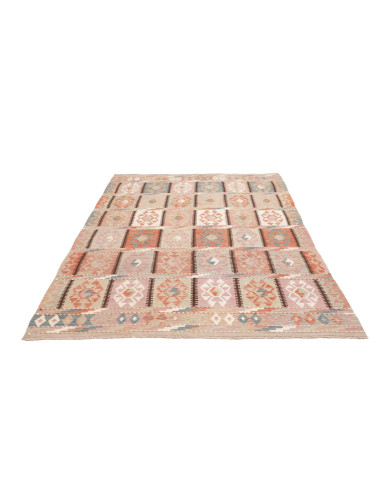 Hand Made Rug Kilim Afghanistan 160x243 Pink Be