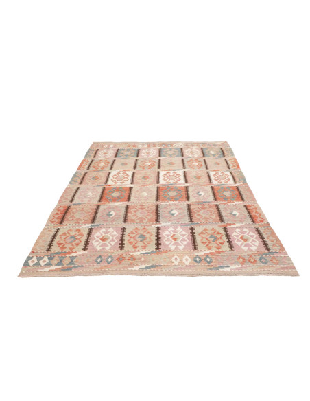 Hand Made Rug Kilim Afghanistan 160x243 Pink Be