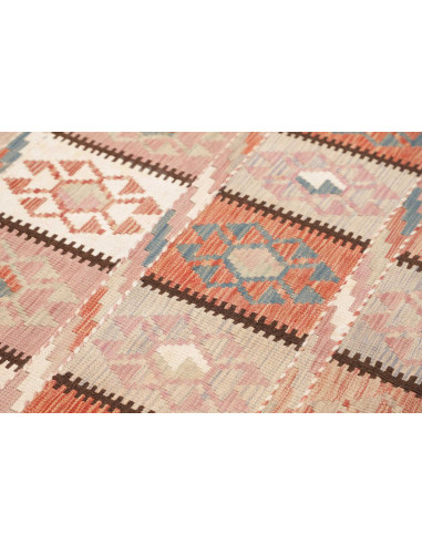 Hand Made Rug Kilim Afghanistan 160x243 Pink Be