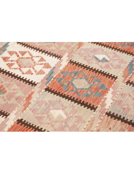 Hand Made Rug Kilim Afghanistan 160x243 Pink Be