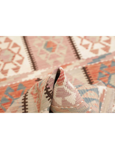 Hand Made Rug Kilim Afghanistan 160x243 Pink Be