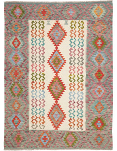 Hand Made Rug Kilim Afghanistan 178x240 Cream M