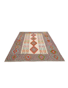 Hand Made Rug Kilim Afghanistan 178x240 Cream M 2