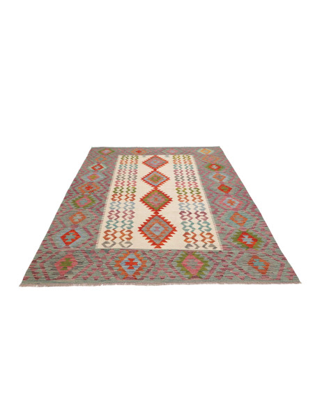 Hand Made Rug Kilim Afghanistan 178x240 Cream M