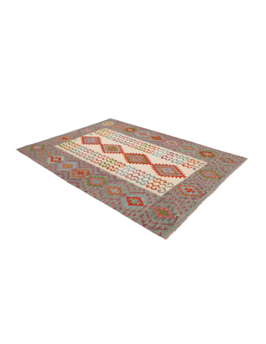 Hand Made Rug Kilim Afghanistan 178x240 Cream M