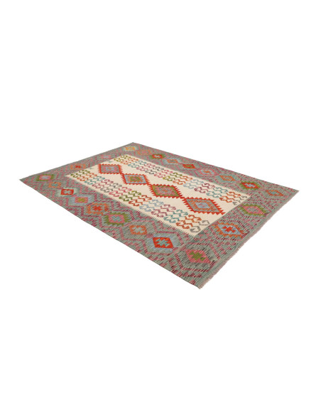 Hand Made Rug Kilim Afghanistan 178x240 Cream M