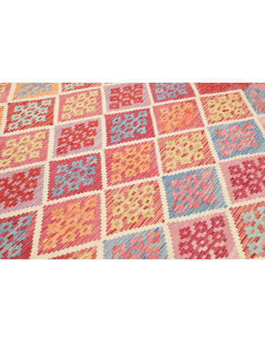 Hand Made Rug Kilim Afghanistan 177x251 Red Mul