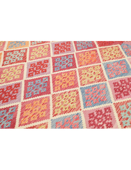 Hand Made Rug Kilim Afghanistan 177x251 Red Mul