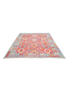 Hand Made Rug Kilim Afghanistan 192x250 Sky Blu 2