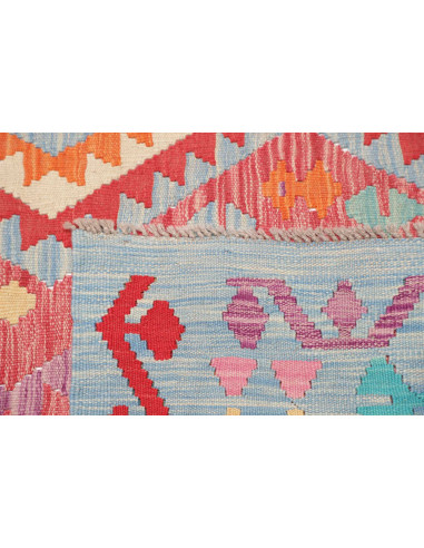 Hand Made Rug Kilim Afghanistan 192x250 Sky Blu