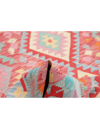 Hand Made Rug Kilim Afghanistan 192x250 Sky Blu
