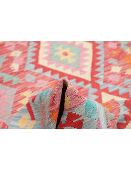 Hand Made Rug Kilim Afghanistan 192x250 Sky Blu