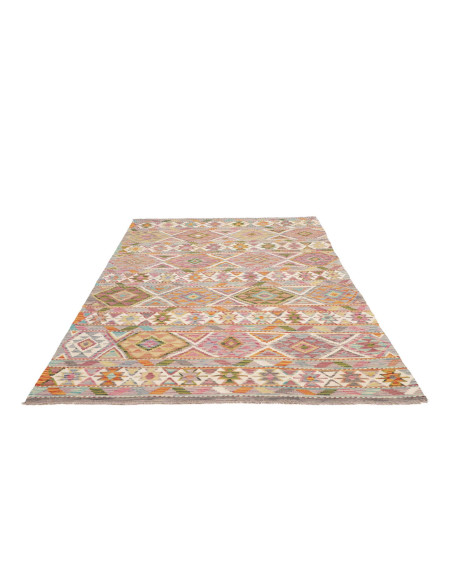Hand Made Rug Kilim Afghanistan 165x250 Pastel