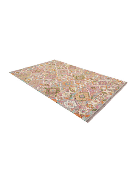 Hand Made Rug Kilim Afghanistan 165x250 Pastel