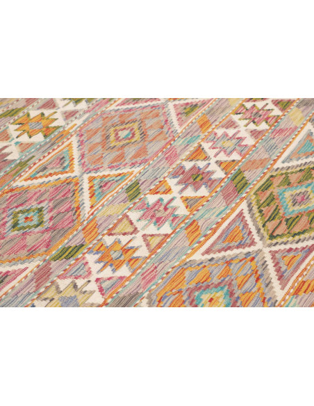 Hand Made Rug Kilim Afghanistan 165x250 Pastel