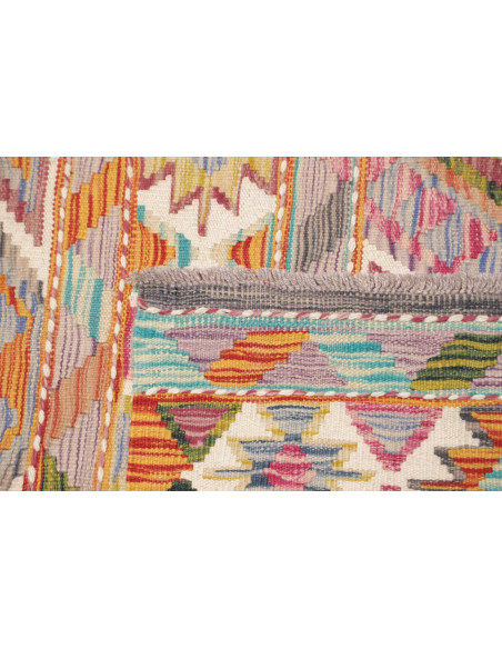 Hand Made Rug Kilim Afghanistan 165x250 Pastel