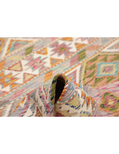 Hand Made Rug Kilim Afghanistan 165x250 Pastel