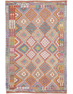 Hand Made Rug Kilim Afghanistan 163x257 Light B