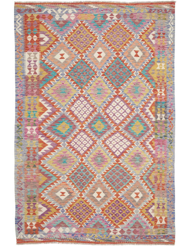 Hand Made Rug Kilim Afghanistan 163x257 Light B