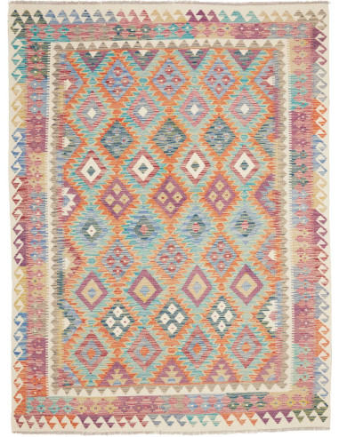 Hand Made Rug Kilim Afghanistan 178x237 Turquoi