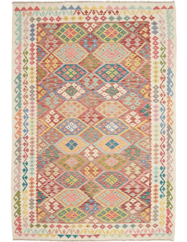 Hand Made Rug Kilim Afghanistan 172x247 Terraco