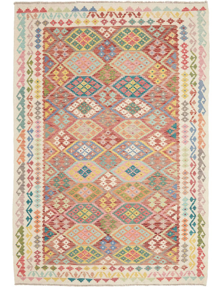Hand Made Rug Kilim Afghanistan 172x247 Terraco