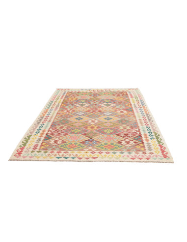 Hand Made Rug Kilim Afghanistan 172x247 Terraco