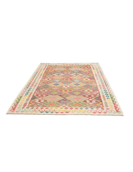 Hand Made Rug Kilim Afghanistan 172x247 Terraco