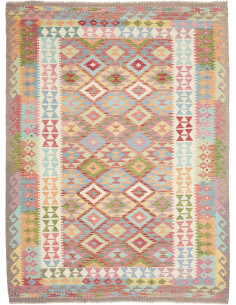 Hand Made Rug Kilim Afghanistan 178x239 Pink Bl