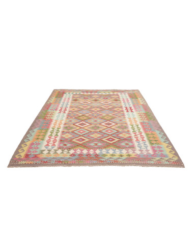 Hand Made Rug Kilim Afghanistan 178x239 Pink Bl