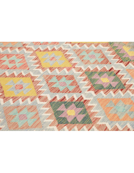 Hand Made Rug Kilim Afghanistan 175x244 Aqua Gr