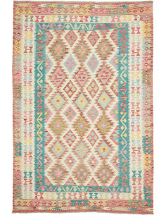Hand Made Rug Kilim Afghanistan 172x256 Pink Te